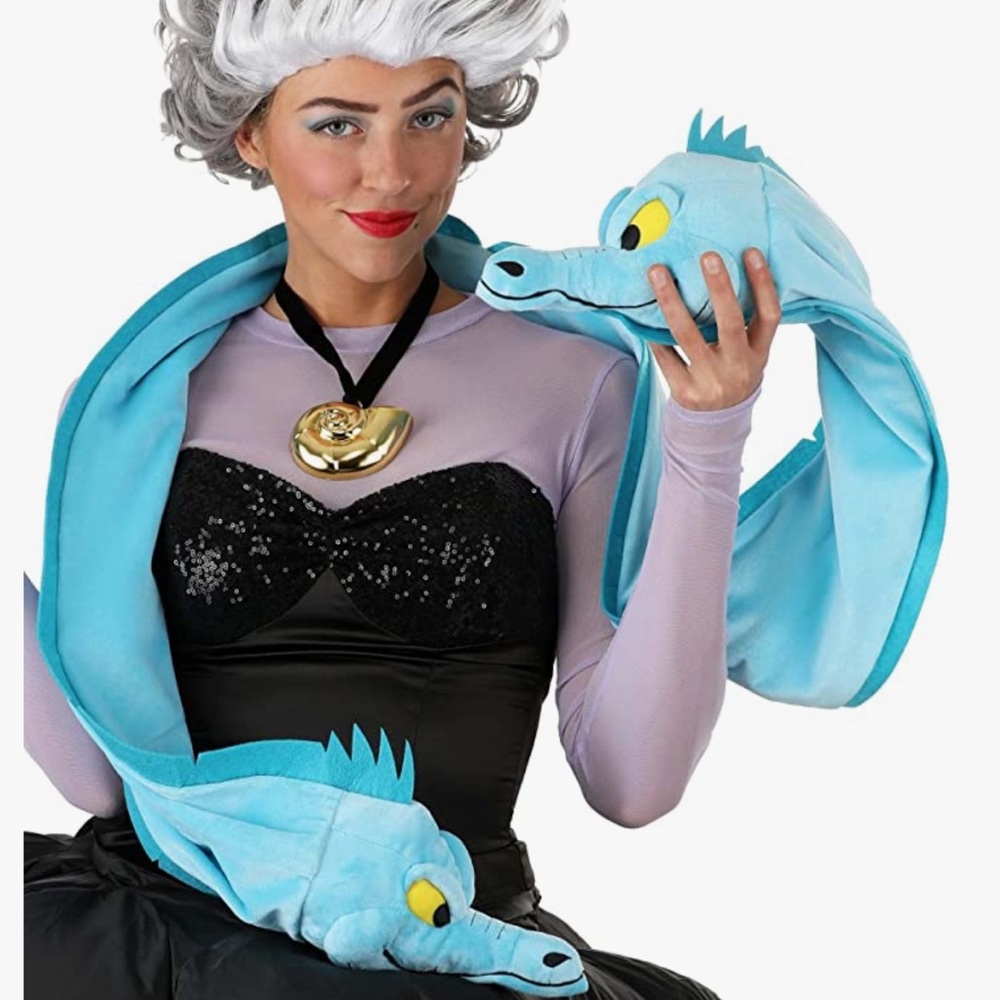 Little Mermaid Flotsam and Jetsam Costume Scarf (D)